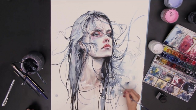 Sped up painting - obstinate impasse