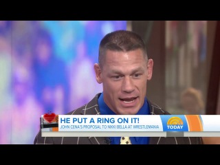 John Cena And Nikki Bella On Their Wedding Plans Following Wrestlemania Engagement | TODAY