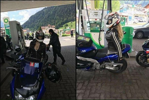 Подруга байкера 