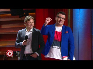 Валерий Карпин, Евгений Савин и Тина Канделаки в Comedy Club (14.04.2017)