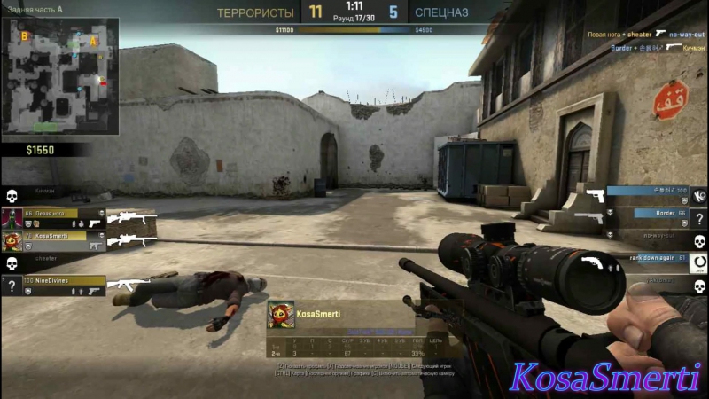 CSGO KosaSmerti и KRESH