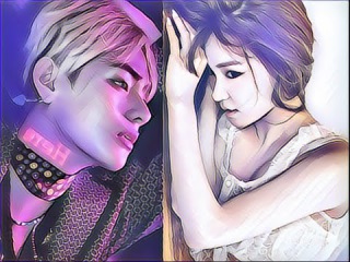 VFANY 18+ blood sweat and tears/ snsd tiffany and bts v