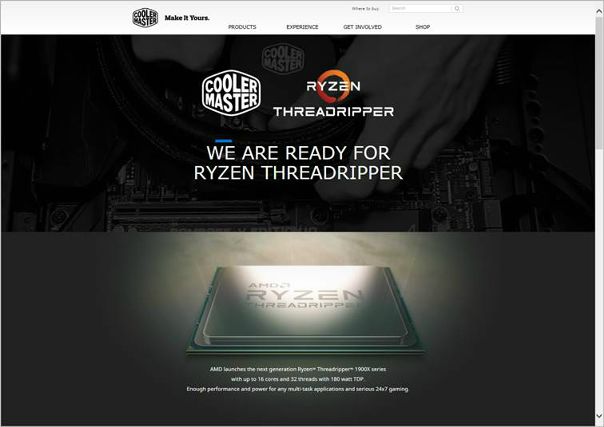 Хорошие новости! Теперь мы готовы охлаждать процессора AMD Ryzen Threadripper!