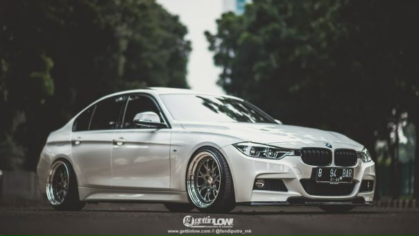 #BMW 330i M Sport on SSR MS3 wheels