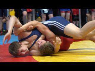 Ringen int. Brandenburg-Cup 2014 Kadetten (Gr./Rö.) - 76kg 1/4 Finale