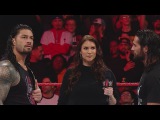 'Roman Reigns - Seth Rollins' Confronted Stephanie McMahon - WWE Raw (26 12 2016) (26 December 2016)