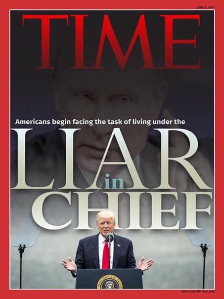 WFB: западные журналисты купились на фальшивую обложку Time 