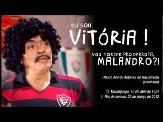 Chico anysio canta hino do Esporte Clube Vitória (Homenagem ao mestre)