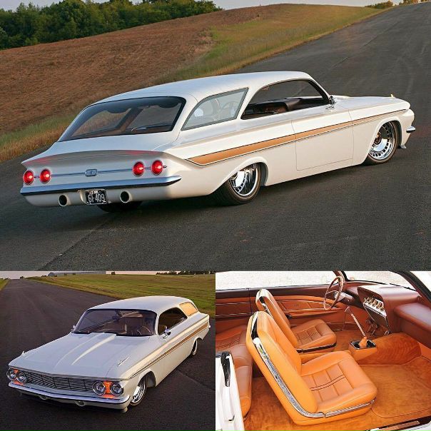 Изумительный универсал Chevrolet Impala Bubbletop 1961 года 
