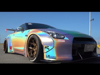 Liberty Walk Nissan GTR R35 LB☆ GOLOGRAPHIC