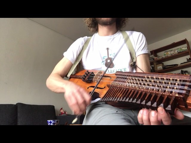 Bach presto on nyckelharpa