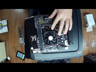 Как собрать дешевый компьютер до 200$ AMD A4-6320 FM2 socket