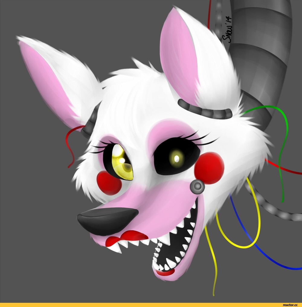 Картинка мангл из фнафа