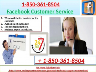 Immediately Contact +1-850-361-8504 Facebook Customer Service for Instant Help