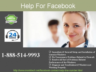 Get instant Help for Facebook 1-888-514-9993