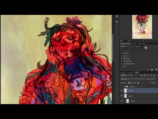 Poppy Girl speed paint