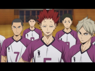 Haikyuu!! Karasuno vs Shiratorizawa ТВ 3 6 серия русская озвучка OVERLORDS / Волейбол!! 3 сезон 06 / Haikyu