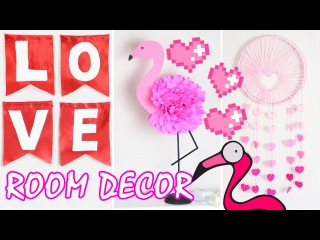 DIY ROOM DECOR / Декор комнаты на День Влюбленных / Украшение комнаты / Бюджетный декор ? Afinka