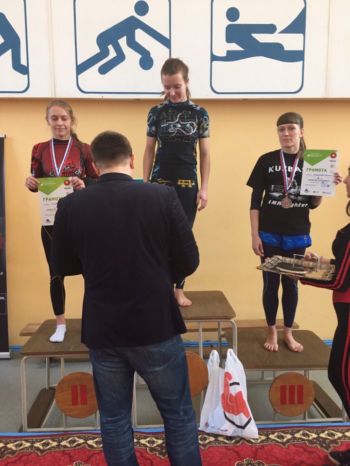  - Первенство СФО по грепплингу: Поздравляем Татьяну Тюкову!