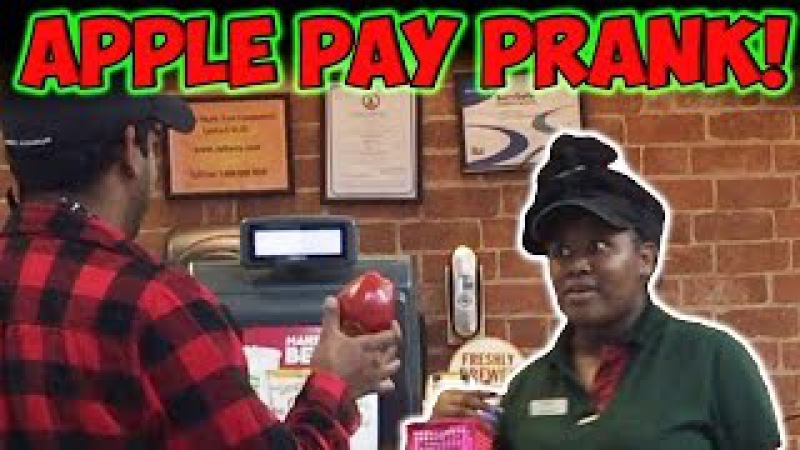 APPLE PAY PRANK!!