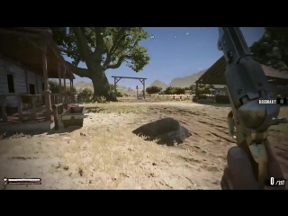Геймплей Wild West Online с поиском сокровищ и прогулками по локациям.