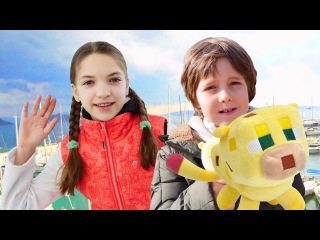 Детское видео. Влог: Лучшая подружка Света, Адриан Игробой. Игрушки Майнкрафт и к...