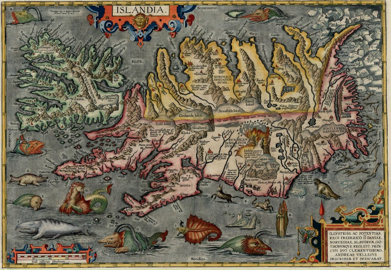 Карта мира средневековья