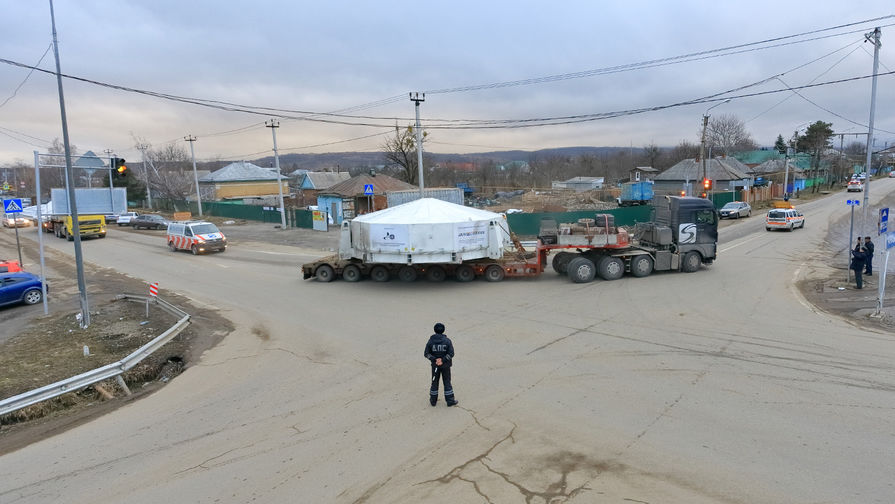 В Зеленчукский район доставили обновленное резервное зеркало для БТА САО РАН