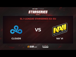 Cloud 9 vs Natus Vincere, Game 1, SL i-League StarSeries Season 3, EU