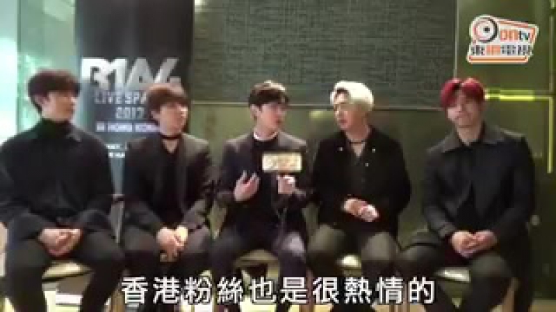 B1A4 ontv hongkong interview