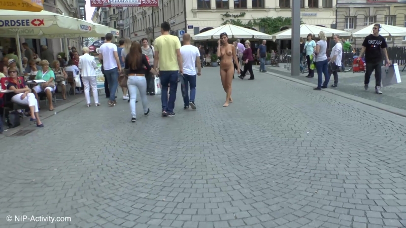 Gabriella Naked in Public 2