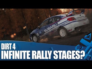 Dirt 4 Has Infinite Rally Stages - How Does It Work?