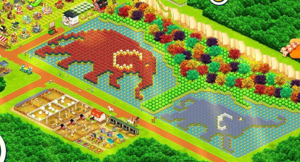 А как Вы украсили свою ферму?