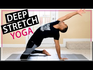 60 Min Full Body Deep Stretch Recovery Yoga for Athletes and Runners to Relieve Sore Muscles & DOMS