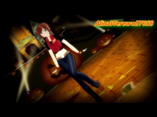 (MMD) (ResidentEvil2) Claire Redfield (Happy Halloween)