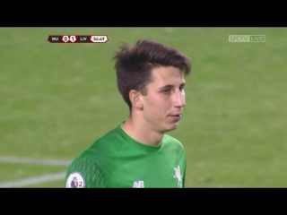 Kamil Grabara vs Man United U23 (A) 17/18