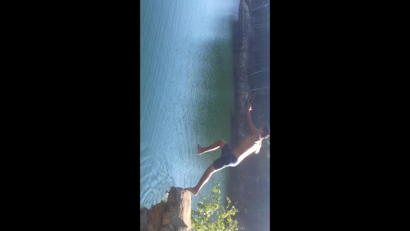 Chelyaba Cliff Jumping