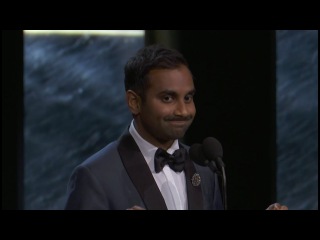 Aziz Ansari Is PISSED About His Britannia Award (Acceptance Speech)