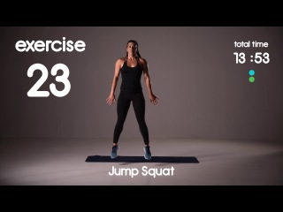 Group HIIT - Inner Thigh and Glute Workout | ВИИТ-тренировка для ягодиц и внутренней части бедра (гантели)