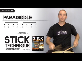Top-10 Rudiments, Part 4: Paradiddles (Video Drum Lesson from Modern Drummer magazine)