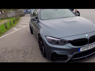 Fullwrap BMW M3, Satin Metallic Graphite by WTP DEKOR