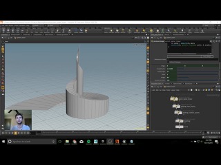 Procedural Golden Tower in Houdini VEX Tutorial