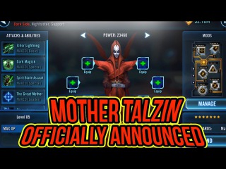 Mother Talzin Officially Announced! Nightsister Reworks Coming! | Star Wars: Galaxy of Heroes