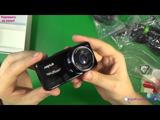 ПОПУЛЯРНЫЙ ВИДЕОРЕГИСТРАТОР ANYTEK AT66A на чипе NOVATEK 96650 ✅