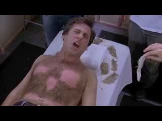 The 40- Year Old Virgin (5/11) Best Movie Quote - Body Waxing Scene (2005)