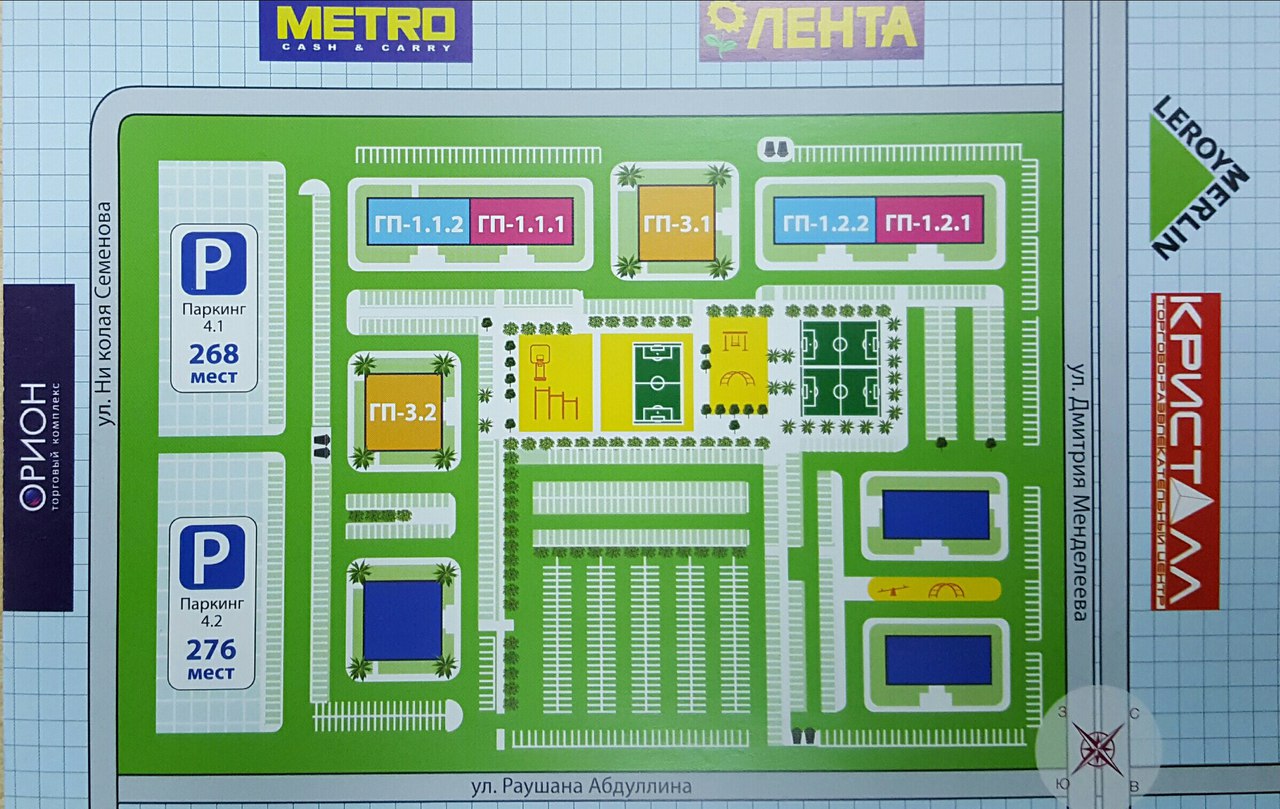 Карта кристалла тюмень