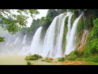 ФУТАЖ Водопады Анимация Animation Falls