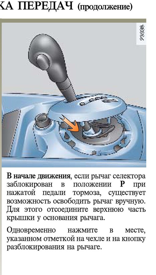 Рено сандеро как разблокировать коробку