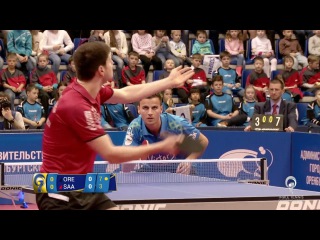 Dimitrij Ovtcharov vs Tiago Apolonia (Champions League 2017)