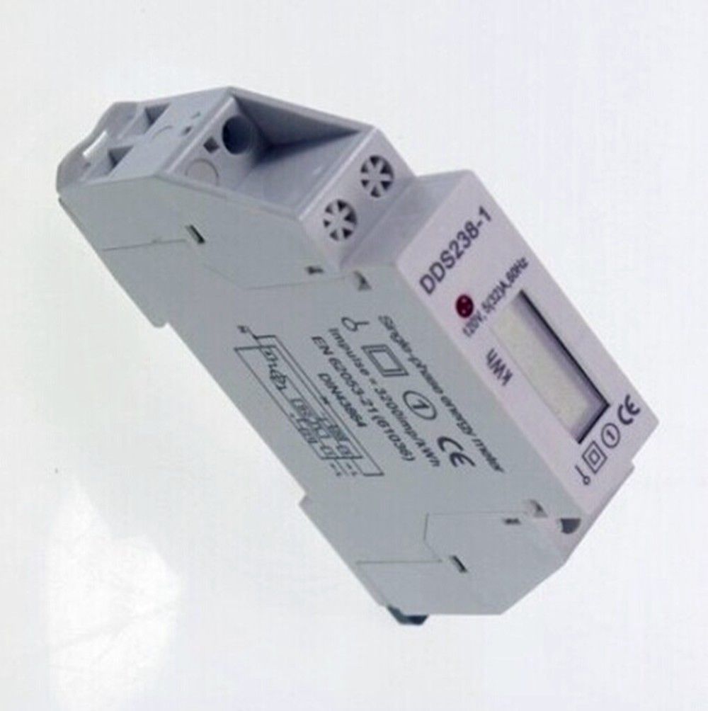 dds238-1 120V 60 ГЦ 5 (32) небольшой одиночная фаза рельс DIN kilowatt-hour